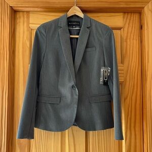 NWT Metaphor Women’s Blazer Gray Suiting Jacket Heather Grey